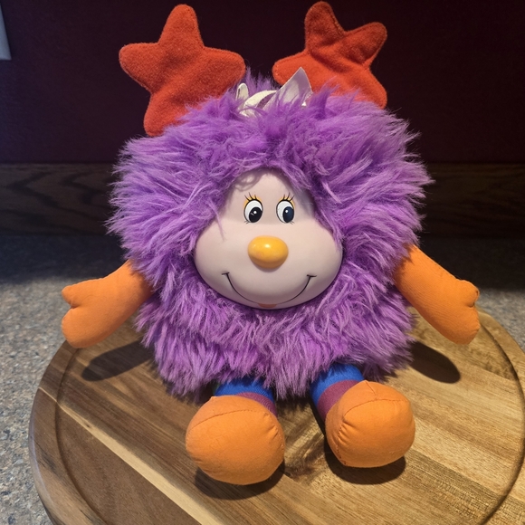 VTG Rainbow Brite Sprite Purple 12" Plush 1983 Hallmark Stuffed - Picture 1 of 5